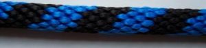Lina polipropylenowa 14 mm Ppf 14 H-20 pleciona czarno - niebieska